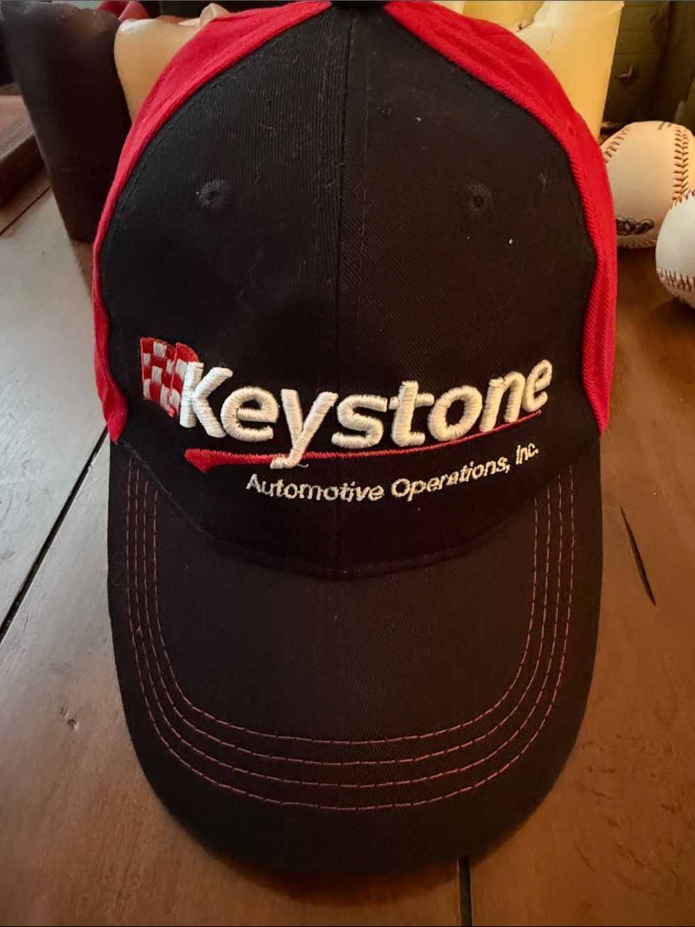 Automotive Operations Black & Red Logo Cap